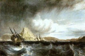 Entrance Into The Harbour Of Rio De Janeiro — Richard Parkes Bonington