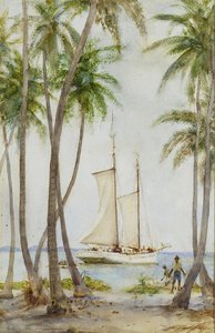 Tobacco Caye. Brit. Honduras — Henry Scott Tuke
