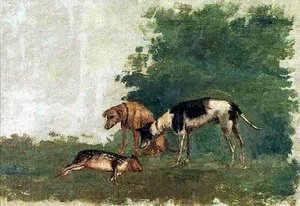 English Dogs And A Capybara Português Serás O Defensor Da Igreja De Cristo — Benedito Calixto