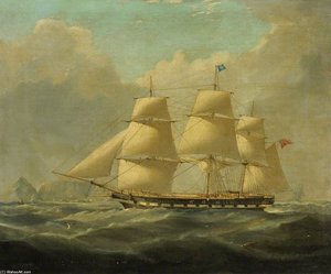 The Ship 'lady Mcdonald' — William John Huggins