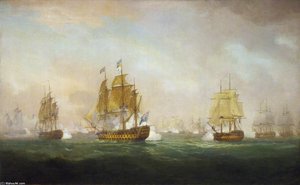 Admiral Sir Robert Calder's Action Off Cape Finisterre - — William Anderson