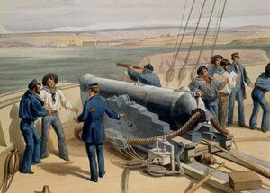 Sebastopol From The Sea — William Simpson