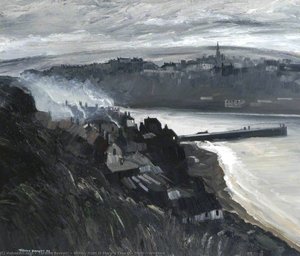 Whitby From St Mary's Church, North Yorkshire — Terence Bennett