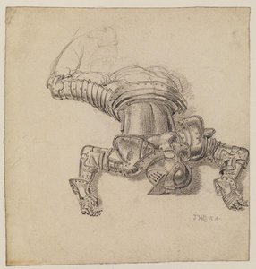 Man In Armour Lying On His Face — James Ward