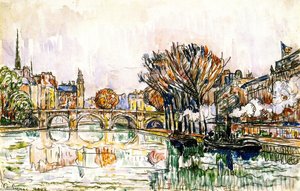 The Pont Neuf, Paris — Paul Signac