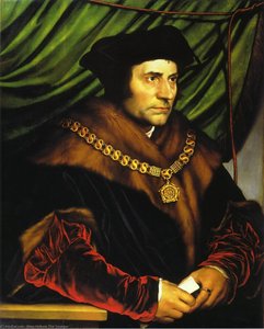 Portrait Of Sir Thomas More — Hans Holbein The Younger, Northern Renaissance