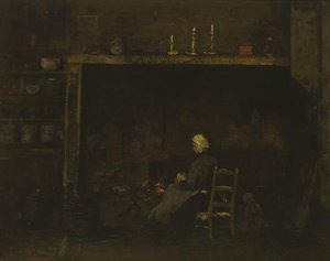 Normandy Interior — Robert Henri