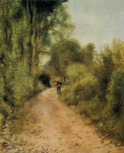 On The Path — Pierre-auguste Renoir, Impressionist Movement