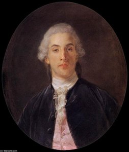 Monsieur Tassin De La Renardière — Jean Baptiste Perronneau, Rococo