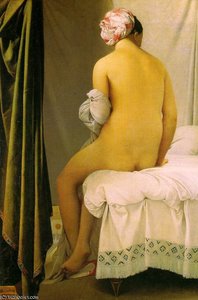The Valpincon Bather, Louvre — Jean-auguste-dominique Ingres