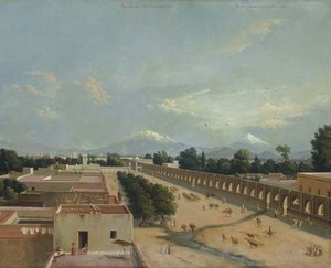 Acueducto De Chapultepec — Edouard Pingret