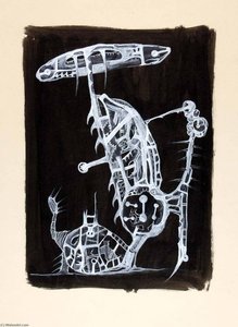 Old Corruption, From Illustrations To The Songs From William Blake's Island In The Moon — Charles Seliger