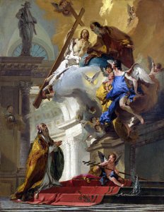 A Vision Of The Trinity — Giambattista Tiepolo