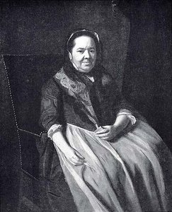 Portrait Of Mrs. Paul Richard (elizabeth Garland) (1700 1774), (painting) — John Singleton Copley