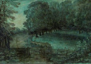 The Entrance To Mr Thrale's Park, Streatham — Sir Joshua Reynolds