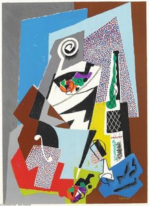 Still Life With Violin — Gino Severini