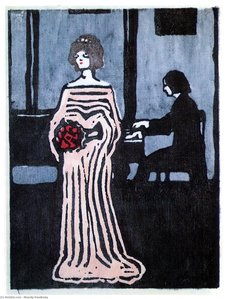 The Singer — Wassily Wassilyevich Kandinsky, Expressionism
