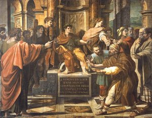 St Paul Before The Proconsul — Raphael, Renaissance