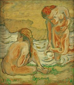 Two Bathing Girls — Franz Marc