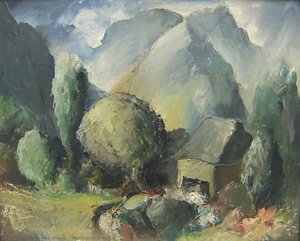 Motif From Vogošća — Đoko Mazalić