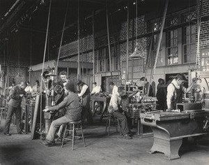 Trade School The machine shop