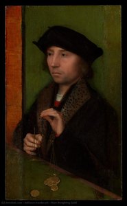 Man Weighing Gold — Adriaen Isenbrant