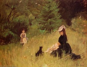In A Park — Berthe Morisot