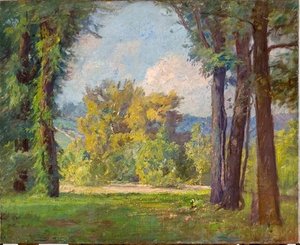 Radiant Day In Late Summer (mid-summer) — Theodore Clement Steele