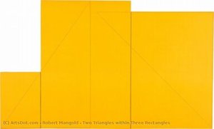Two Triangles within Three Rectangles