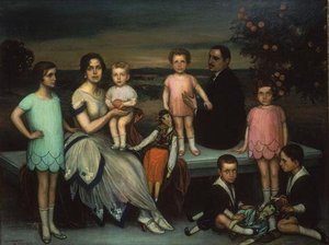 Retrato De La Famila Casana — Córdoba Julio Romero De Torres