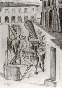 The Mathematicians — Giorgio De Chirico, Metaphysical Art