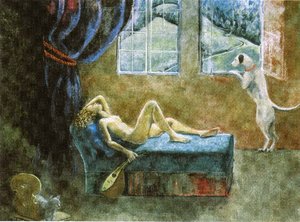 Waiting — Balthus