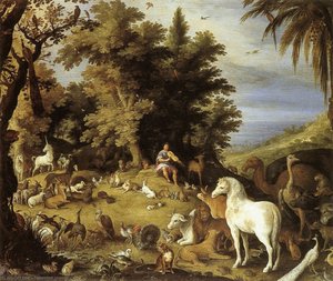 Orpheus And The Beasts — Sebastiaan Vrancx Or Sebastian Vranckx, Baroque