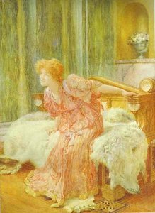 Nobody Asked You, Sir! She Said — Lourens Alma Tadema, Romanticism