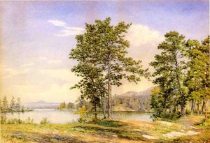 View Looking North Toward High Tor — John William Hill