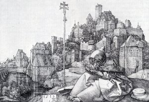 St Anthony — Albrecht Dürer