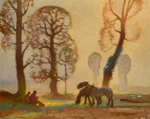 An October Morning — Ernest Herbert Whydale