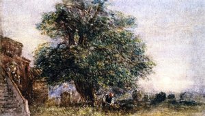 Darley Churchyard — David Cox