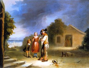 The Drunkard's Plight — Robert Seldon Duncanson