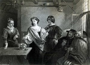 Florizel And Perdita - — Charles Robert Leslie