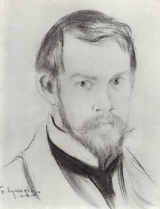 Self Portrait — Boris Mikhailovich Kustodiev