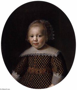Portrait Of A Young Boy — Paulus Moreelse, Dutch Golden Age Portraiture