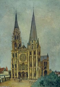 Chartres Cathedral — Maurice Utrillo