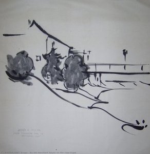 An Old Merchant House On The River Kupa — Alfred Freddy Krupa, Expressionism