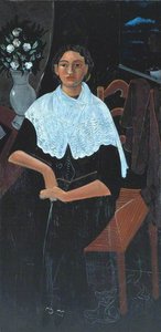 Madame Derain In A White Shawl (madame Derain Au Châle Blanc) — André Derain