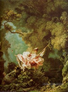The Swing — Jean-honoré Fragonard, Rococo