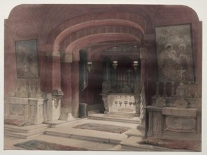 Shrine Of The Annunciation, Nazareth — David Roberts
