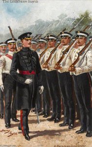 The Coldstream Guards, A Parade In Drill Order