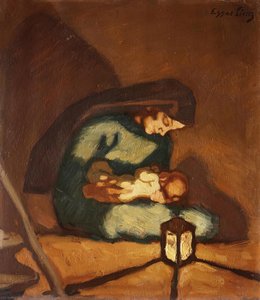Madonna — Albin Egger Lienz