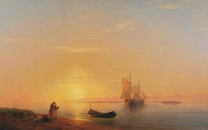 The Shores Of Dalmatia — Ivan Konstantinovich Aivazovsky